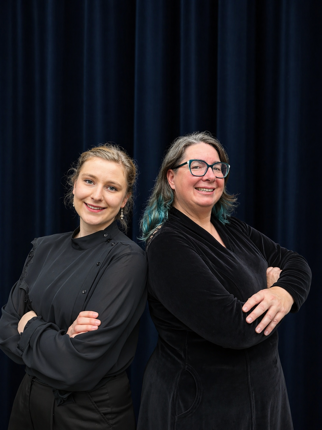 Sophia Kirstein und Stephanie Mündel-Möhr