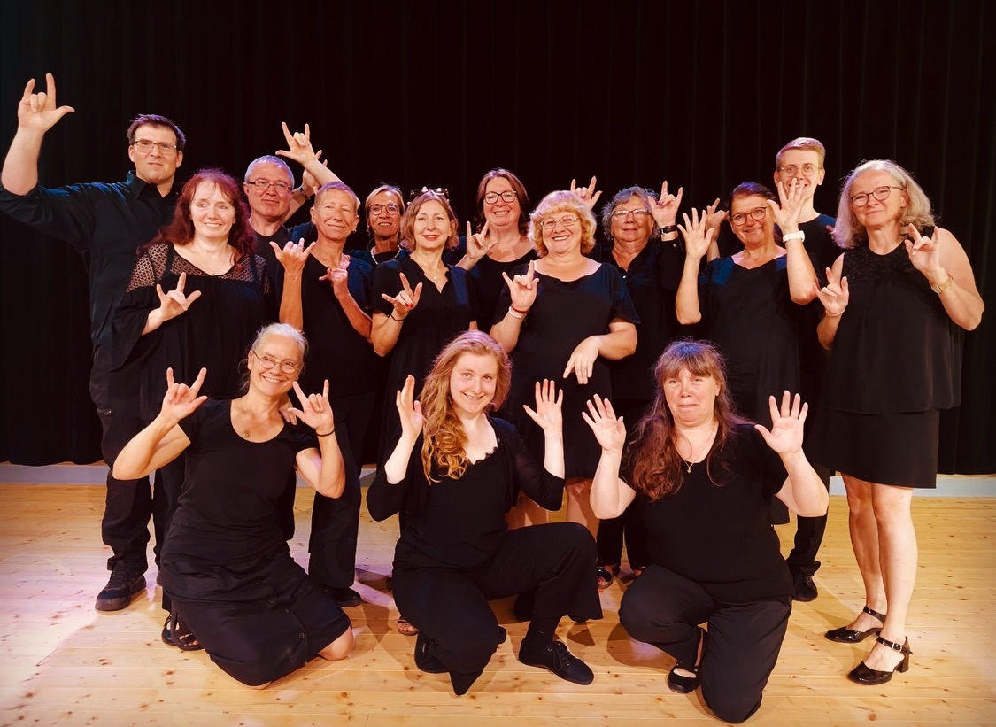 Singende Hände Freiburg – Gruppenfoto